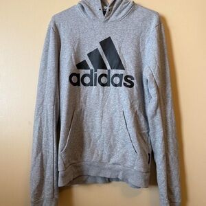 grey adidas hoodie